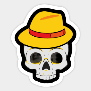 one piece skull Sticker